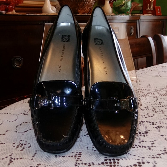 anne klein patent leather shoes